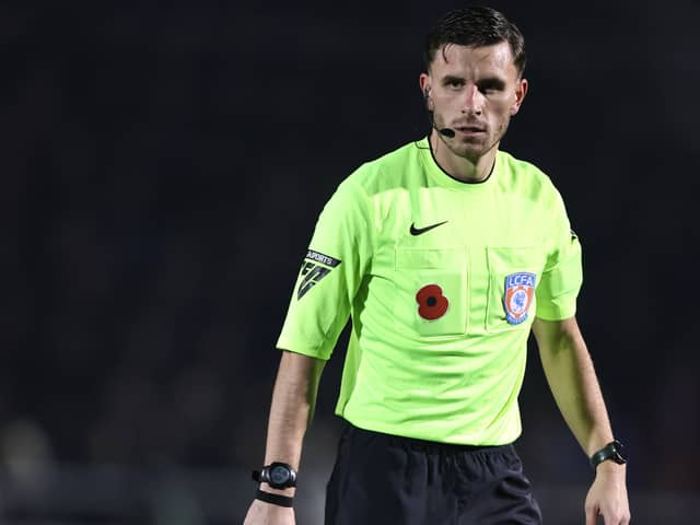 Elliot Bell is the referee for Blackpool's next EFL League One match against Mansfield Town.