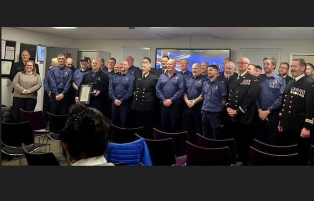 There has been recognition for the tireless work of the Coastguards at Fleetwood and Lytham| photo: Lytham and Fleetwood Coastguards