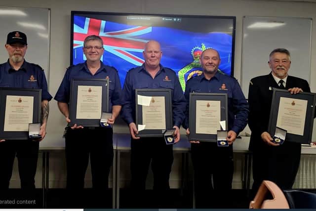 Lytham and Fleetwood Coastguards have been recognised with awards