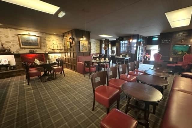 One of the dining areas of The Trafalgar in Fleetwood|Kenrick and Co