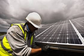 A solar farm could be built on Fylde countryside