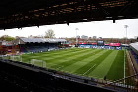 Blackpool travel to Stockport County next month (Photo by Jess Hornby/Getty Images)