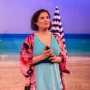 Lancashire actress Mina Anwar plays Shirley Valentine in a one woman show coming twice to Lancashire this spring. Credit: Richard Davenport / The Other Richard