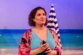 Lancashire actress Mina Anwar plays Shirley Valentine in a one woman show coming twice to Lancashire this spring. Credit: Richard Davenport / The Other Richard