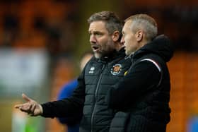 David Dunn with Neil Critchley (Photographer Alex Dodd/CameraSport)