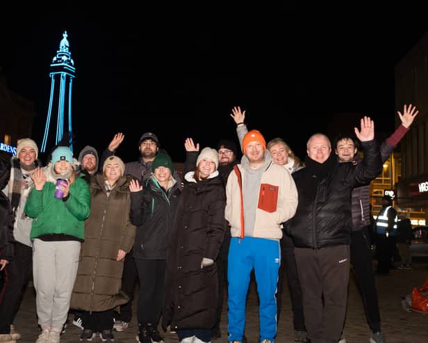 Fundraisers taking part in the 2024 Big SleepOut