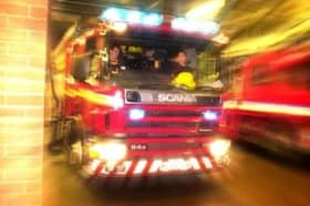 Firefighters spent two and a half hours tackling a blaze in Blackpool’s North Shore area.