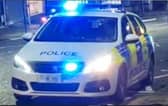 A drunken builder who took police on a car chase in Blackpool has been spared jail.