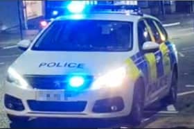 A drunken builder who took police on a car chase in Blackpool has been spared jail.
