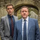 The two lead actors in ITV's Midsomer Murders currently: Neil Dudgeon (right) and Nick Hendrix (left). Credit: ITV via Britbox