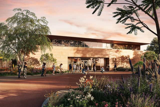 The Reserve at Chester Zoo. CGI.