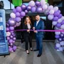 Employment Minister Alison McGovern launches Blackpool Jobs Fair with Blackpool South MP Chris Webb 