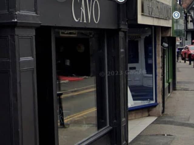 Cavo bar on Breck Road, Poulton