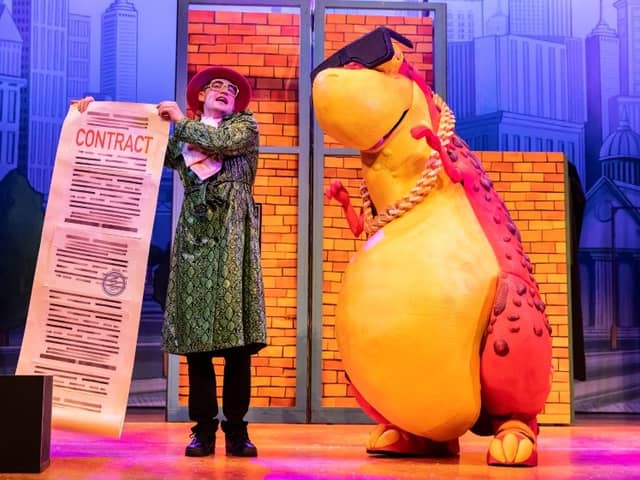 A scene from Tom Fletcher & Dougie Poynter’s The Dinosaur That Pooped 