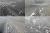 The M6 experienced significant disruption on Friday after a fire