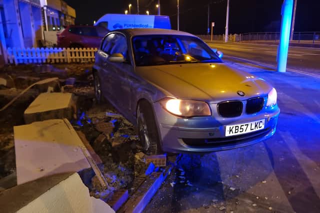 Rene was also stunned to discover the driver later returned to the scene in the dead of night to collect his BMW, which he drove away without leaving a note or apology for the damage caused.