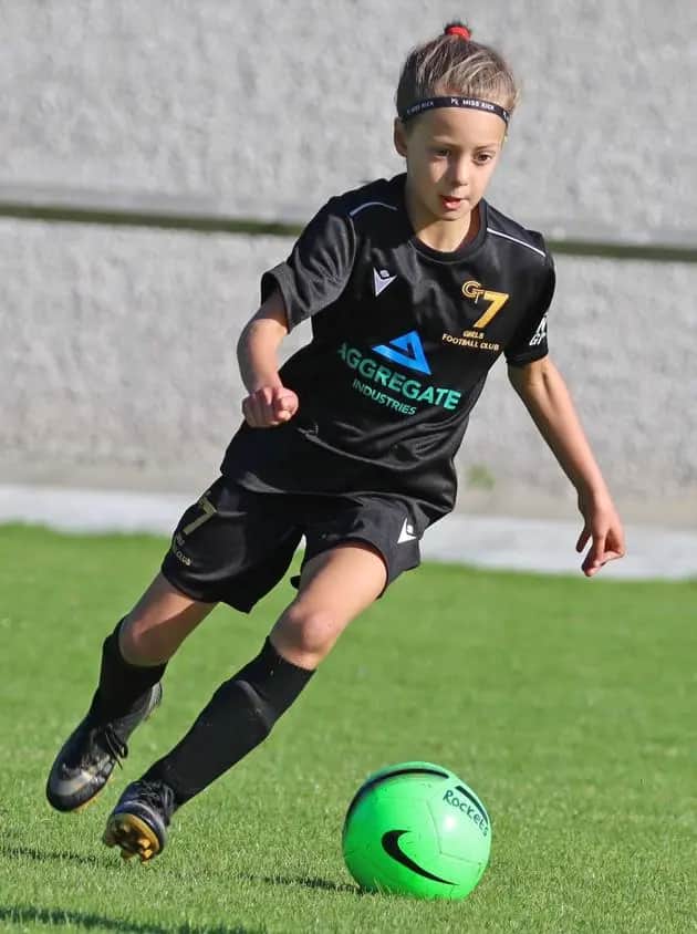 Tragic 10-year-old Poppy Atkinson died after being hit by a car as sjhe played football