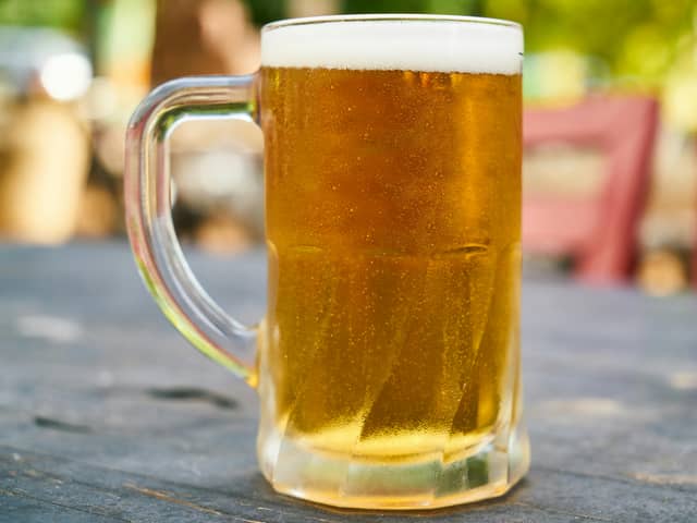 What could be better than a nice cold beer on a hot day in a beer garden! 