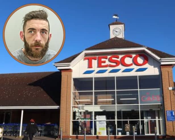 Andrew Ritchie, 29, of Leyland Lane was jailed for 14 weeks after pleading guilty to stealing meat, poultry and protein bars from multiple stores across Leyland