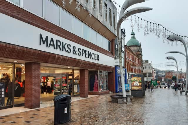 Church Street in Blackpool