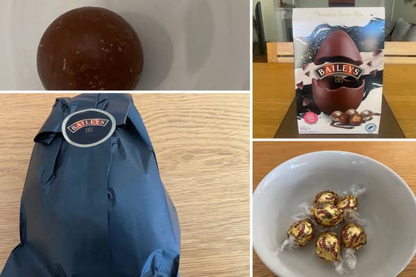 Baileys Easter Egg and Original Truffles Food Review.