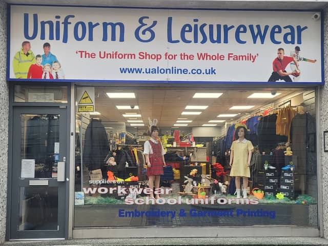 The Uniform and Leisurewear Company will close its Morecambe shop located at 60 Euston Road on Saturday, March 29. 