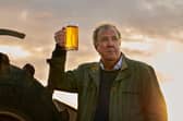 Jeremy Clarkson giving away free kegs of Hawkstone lager and cider