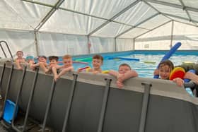 Royles Brook Primary in Thornton has had a pool brought in to school - and it's paid off