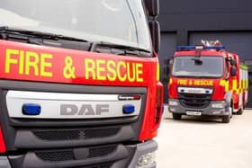 Six fire engines were called to an incident at a commercial building in Westby-with-Plumptons