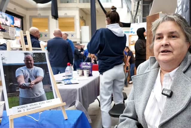 Pauline Brown from the Midlands Continental Flying Club talks about her passion for pigeons