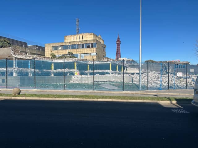 Blackpool’s landscape is changing forever as the demolition of the former police station and magistrates court continues.