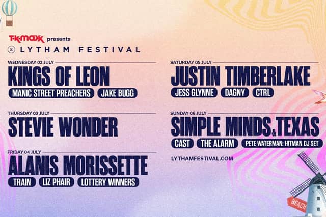 Today’s announcement completes the line-up of headliners for this year’s festival which also includes US rock band Kings of Leon, Canadian/American singer-songwriter Alanis Morissette, global superstar Justin Timberlake, and Scottish rock icons Simple Minds and Texas.
