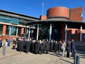 Around 200 court users were evacuated from Preston Crown Court due to a routine fire drill this morning (Tuesday, March 18)