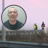 Jamie Cooper, 33, remains on the run after escaping from a prison van on the M55 while being transported to Lancaster Magistrates' Court yesterday (Wednesday, March 19)