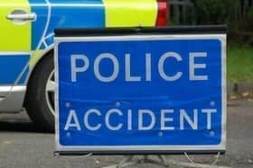 Emergency services rushed to the scene following a 999 call at 9.54am, and found the seven-year-old and his dad injured in the road.