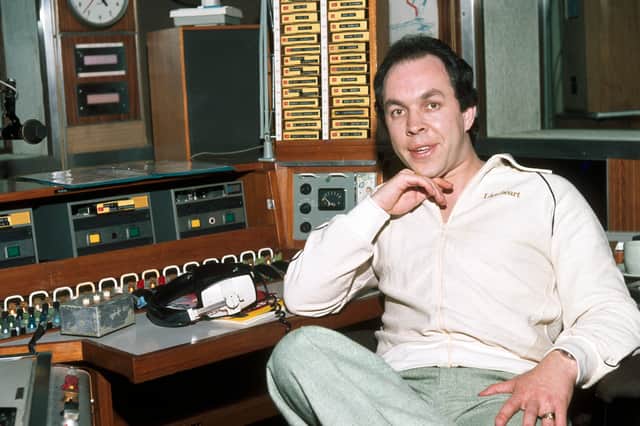 Andy Peebles joined BBC Radio 1 in 1978 where he presented the Monday-Thursday evening show from 8-10pm. (Photo by George Wilkes/Hulton Archive/Getty Images)
