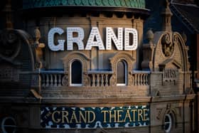 Blackpool Grand Theatre's new illuminated sign