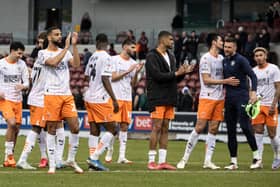Blackpool claimed a 2-0 victory over Northampton (Photographer Andrew Kearns / CameraSport)