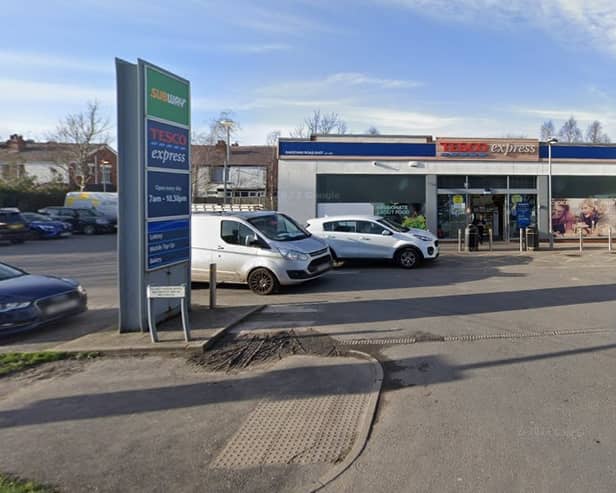 A man has been charged following a robbery at a Tesco Express store in Poulton