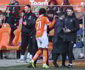 Niall Ennis is hugged by Steve Bruce (Photographer Lee Parker / CameraSport)
