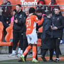 Niall Ennis is hugged by Steve Bruce (Photographer Lee Parker / CameraSport)