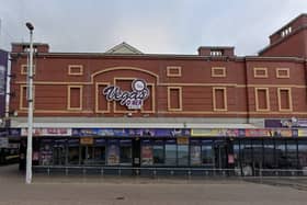 The proposed site of the new Wendy's on Blackpool Promenade