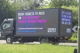 The Pleasure Beach van