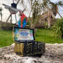 One of the Adventure Coast Southport Treasure chests which is being hidden around Blackpool