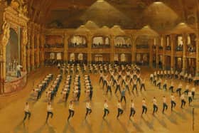 Images like this painting will be part of the Wartime Blackpool exhibition at Showtown