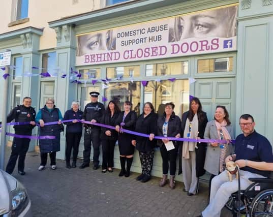 The new Behind Closed Doors domestic abuse support hub in Fleetwood.