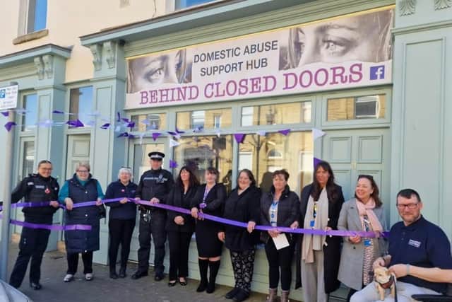 The new Behind Closed Doors domestic abuse support hub in Fleetwood.