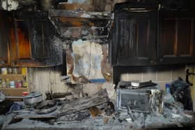 Hob-related fire in Lancashire