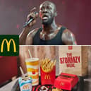 Stormzy's McDonald's meal