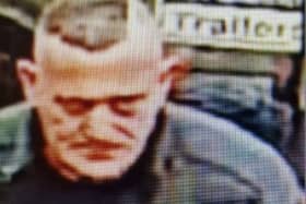 Officers want to speak to this man in connection with a fraud investigation in Thornton
